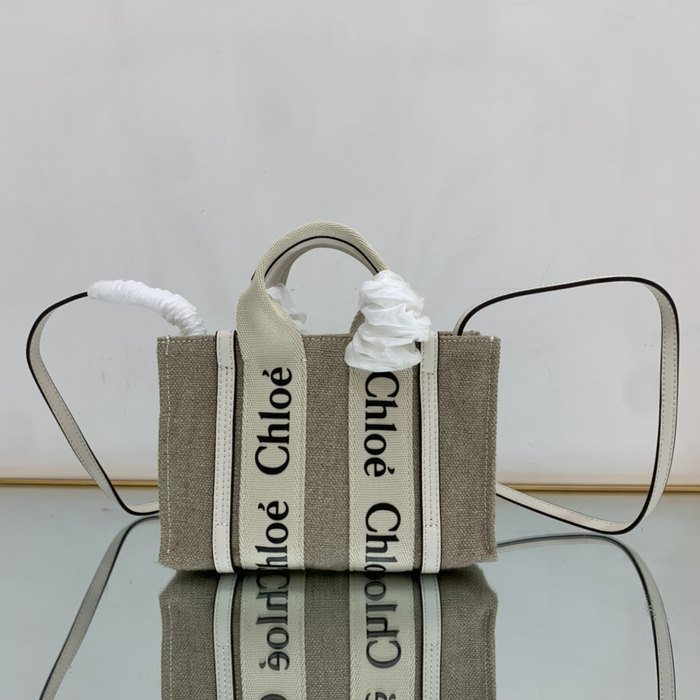 Chloe Tote bag with stylish design Beige 01A