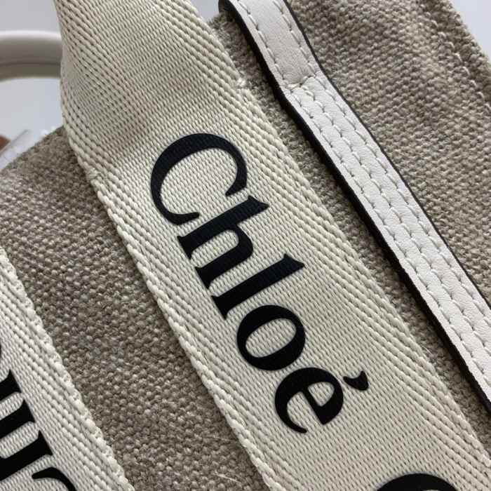 Chloe Tote bag with stylish design Beige 01A