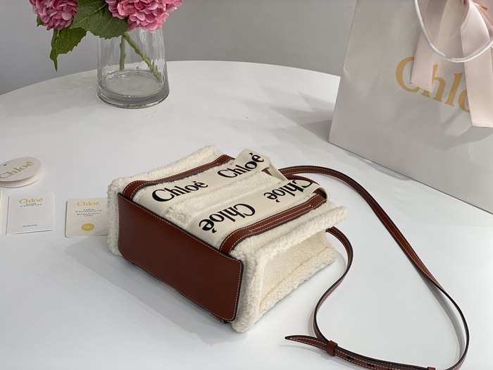 Chloe Tote bag with stylish details Beige 01A