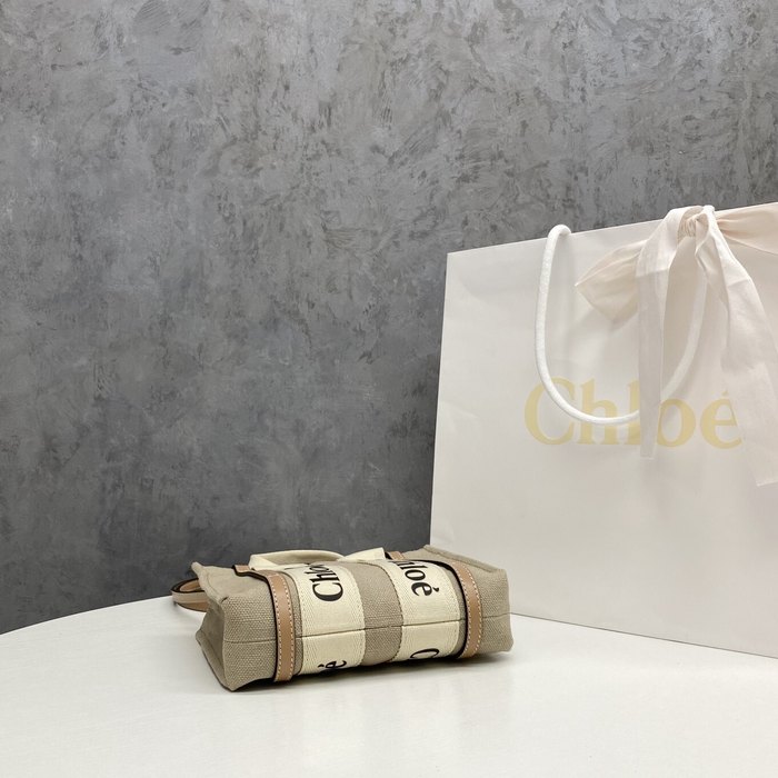 Chloe Tote bag with stylish features Beige 01A 2