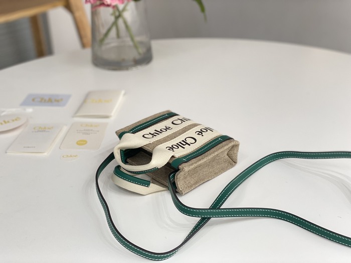 Chloe Tote bag with stylish features Beige 01A