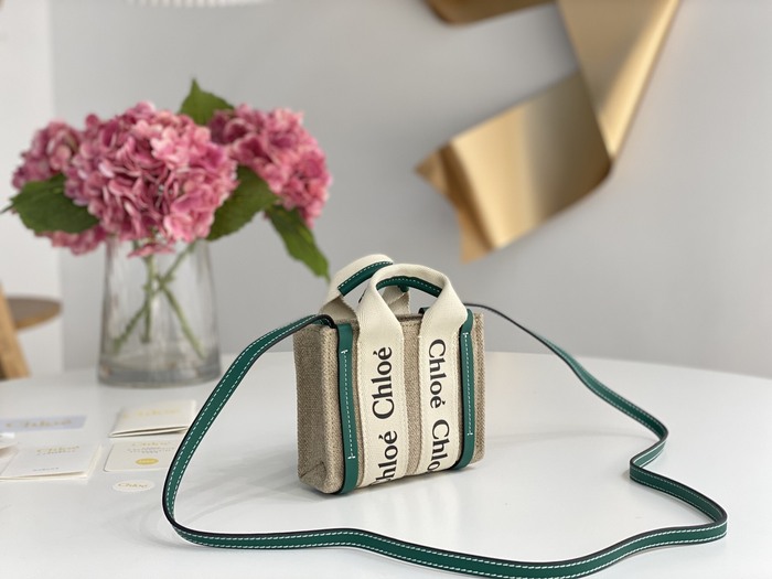 Chloe Tote bag with stylish features Beige 01A