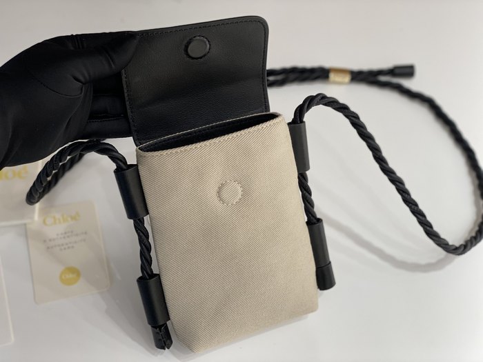 Chloe Tote bag with stylish features Black 01A 2