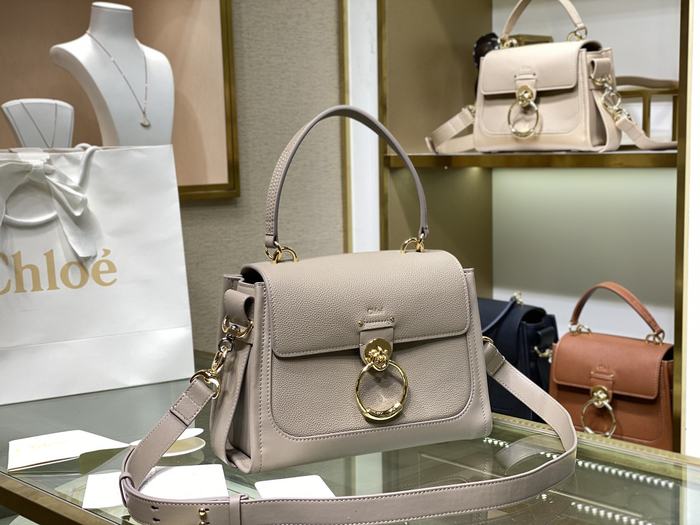 Chloe Tote bag with stylish features Blue 01A