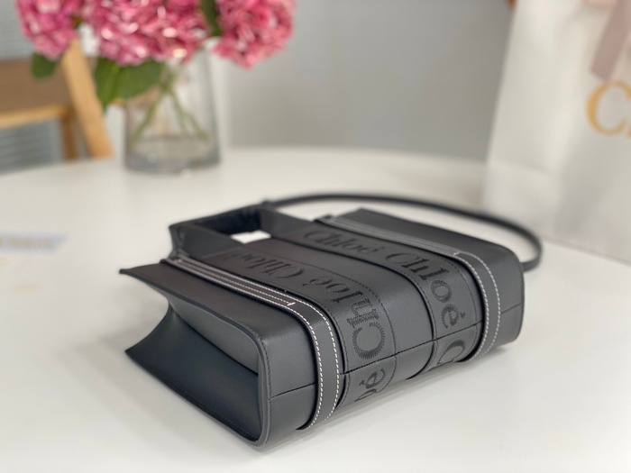 Chloe Tote bag with stylish features Tan 01A