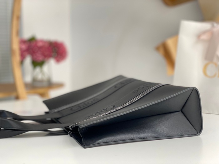 Chloe Tote bag with stylish traits Tan 01A 2