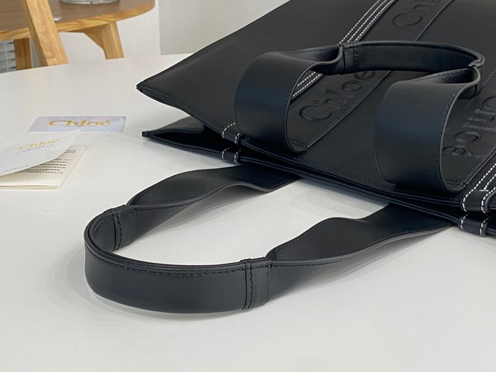 Chloe Tote bag with stylish traits Tan 01A 2