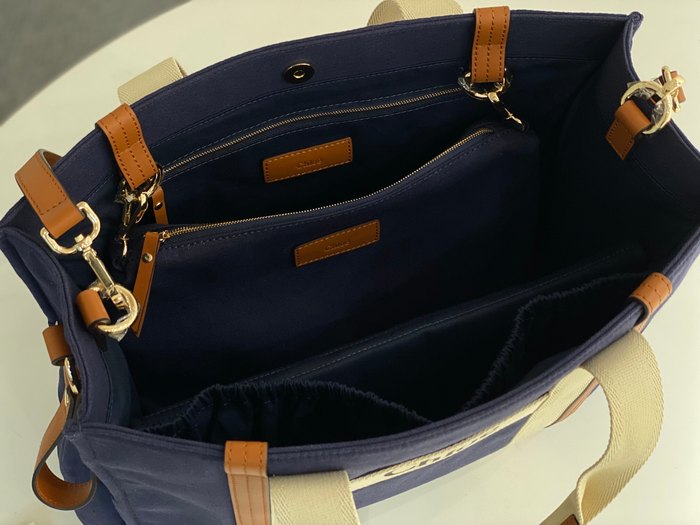 Chloe Tote style 07 Navy 01A