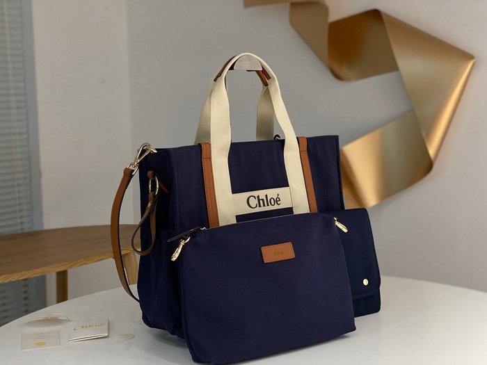 Chloe Tote style 07 Navy 01A