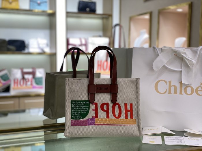 Chloe Tote style 12 Beige 01A