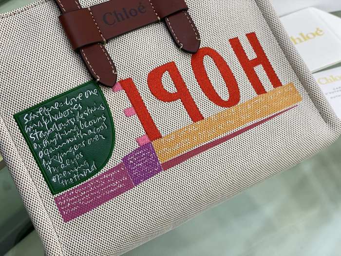 Chloe Tote style 12 Beige 01A