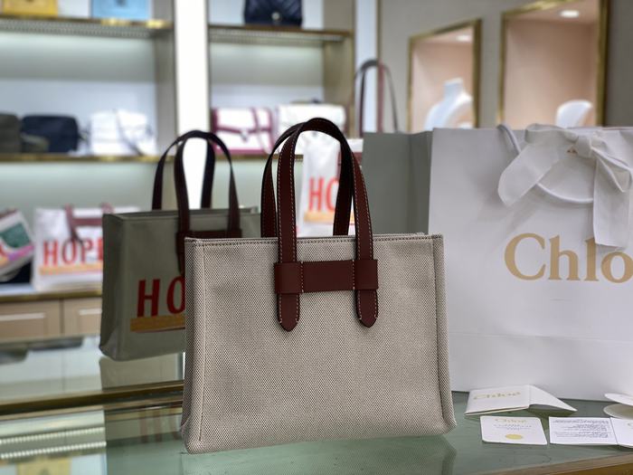 Chloe Tote style 12 Beige 01A