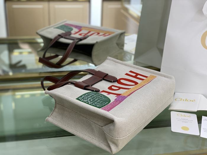 Chloe Tote style 12 Beige 01A