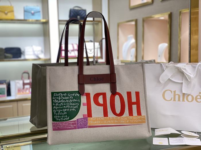 Chloe Tote style 14 Beige 01A