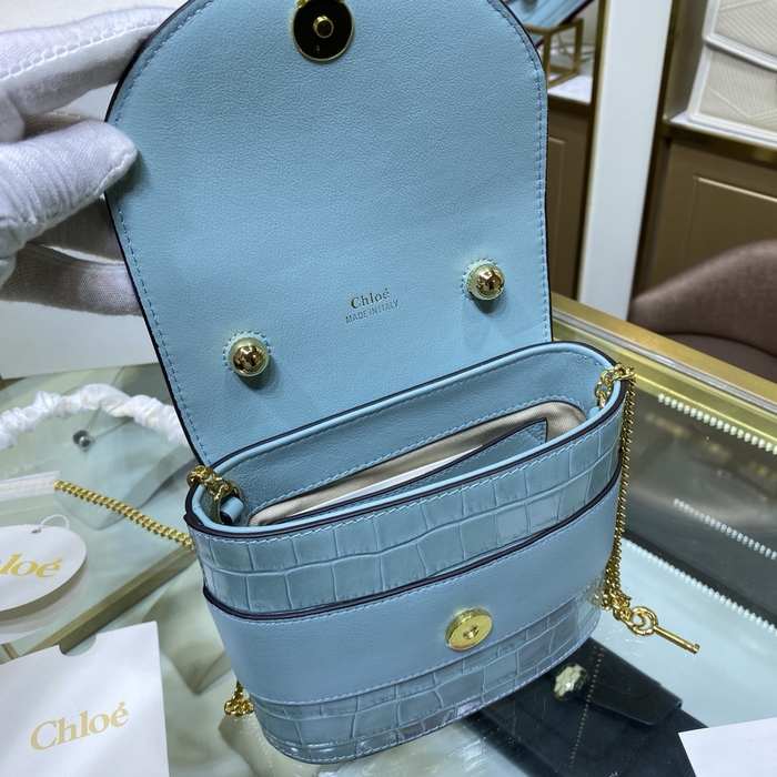 Chloe Tote style 20 Blue 01A