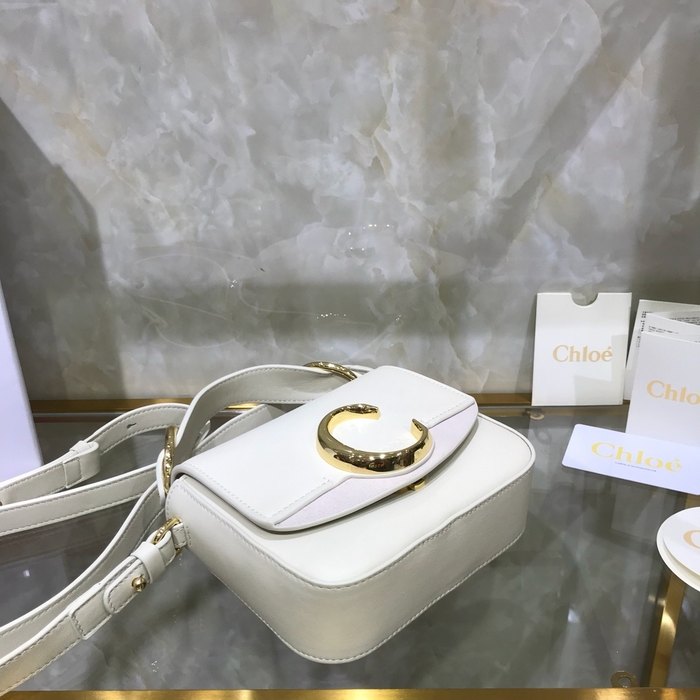 Chloe Tote style 31 White 01A