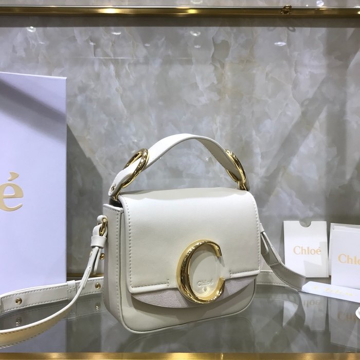 Chloe Tote style 31 White 01A