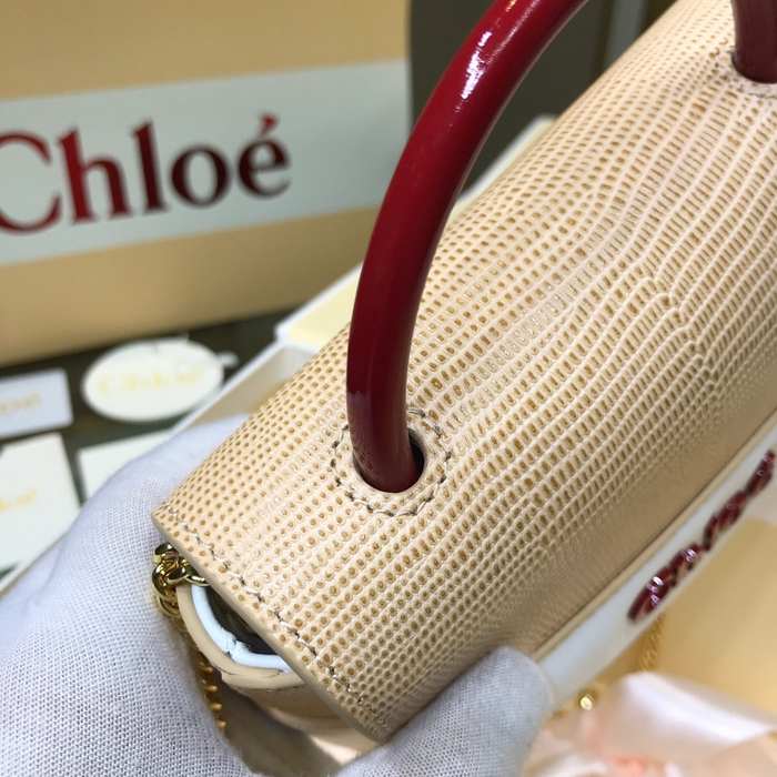 Chloe Tote style 33 Beige 01A