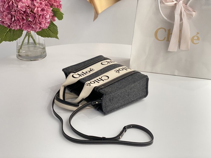 Chloe Tote style 80 Navy 01A