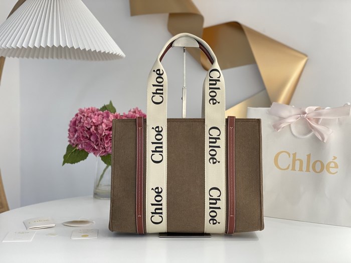 Chloe Tote style 84 Brown 01A