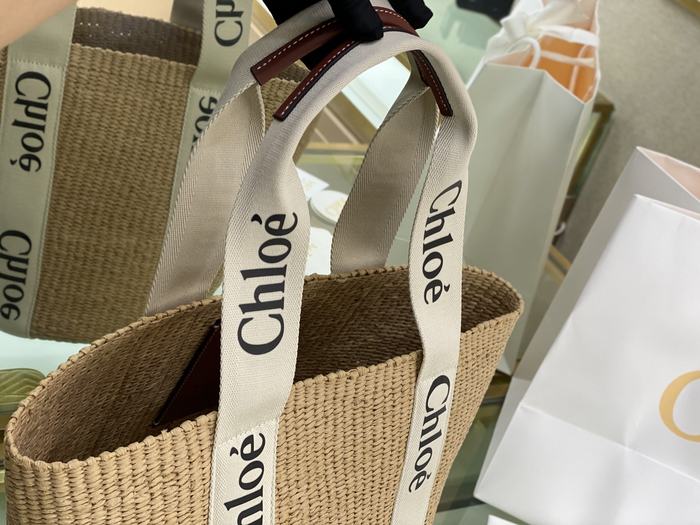 Chloe Tote with stylish design Beige 01A