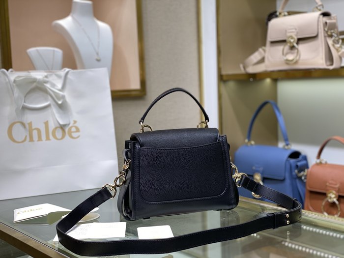 Chloe Tote with stylish detailing Blue 01A