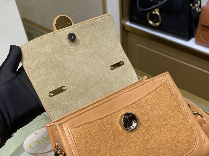 Chloe Tote with stylish detailing Blue 01A