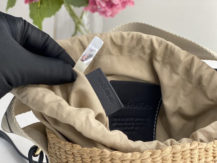 Chloe Woven Tote Beige 01A