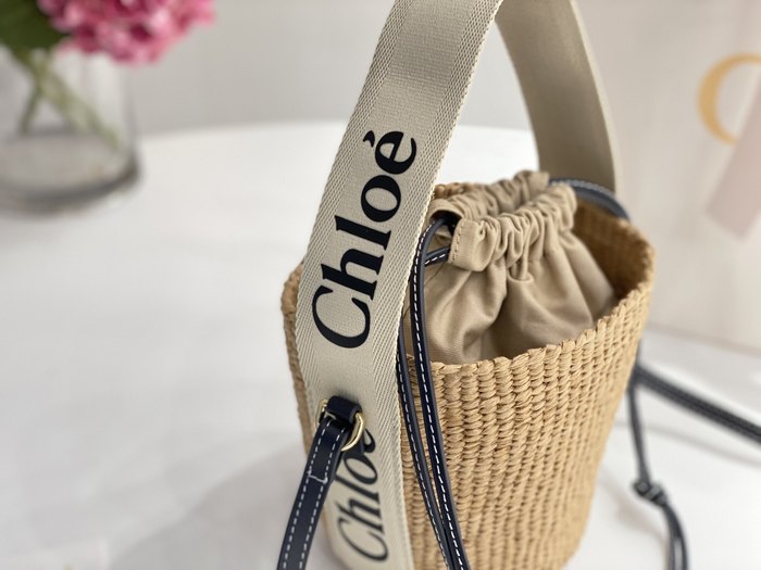 Chloe Woven Tote Beige 01A