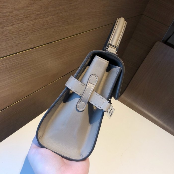 Delvaux Tote bag with elegant structure Tan 01A