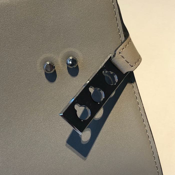 Delvaux Tote bag with elegant structure Tan 01A