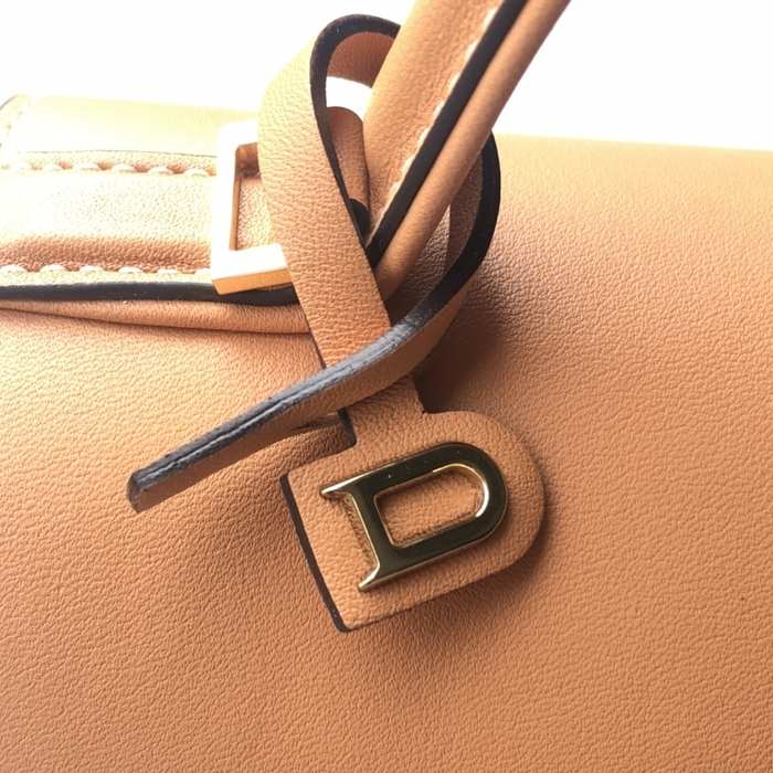 Delvaux Tote bag with structured design Grey 01A