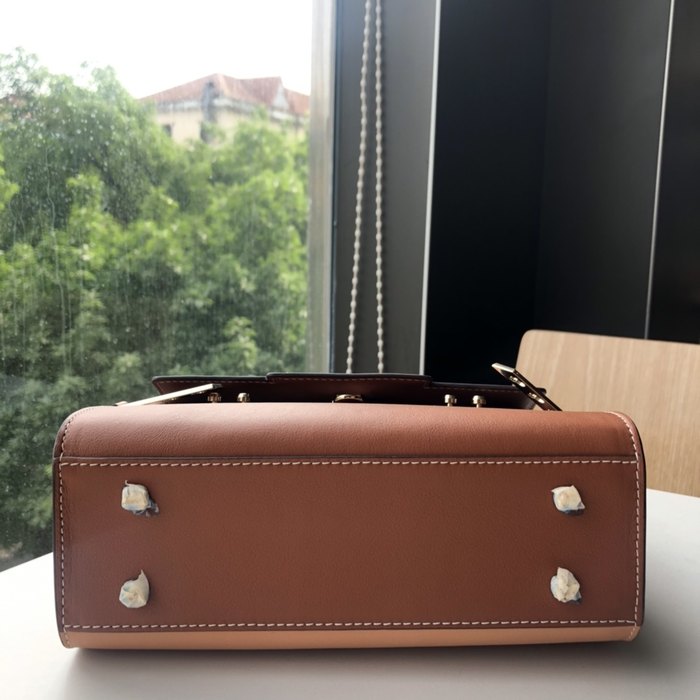 Delvaux Tote bag with structured design Grey 01A