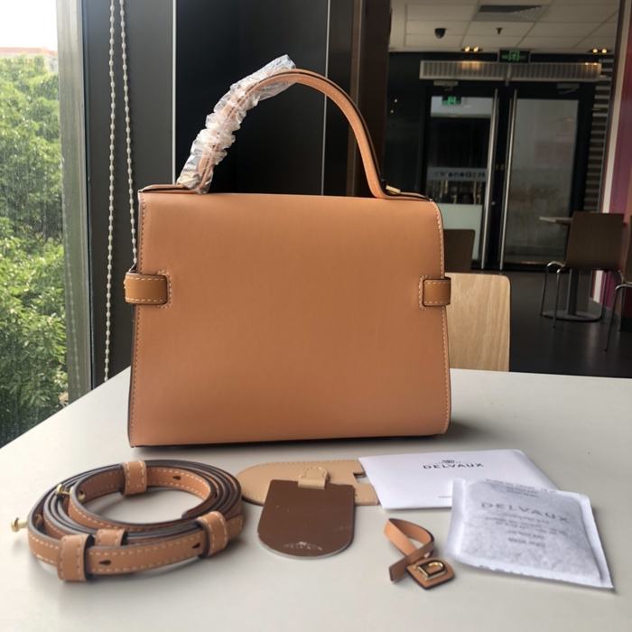 Delvaux Tote bag with structured design Grey 01A