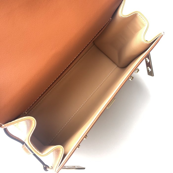 Delvaux Tote bag with structured design Grey 01A