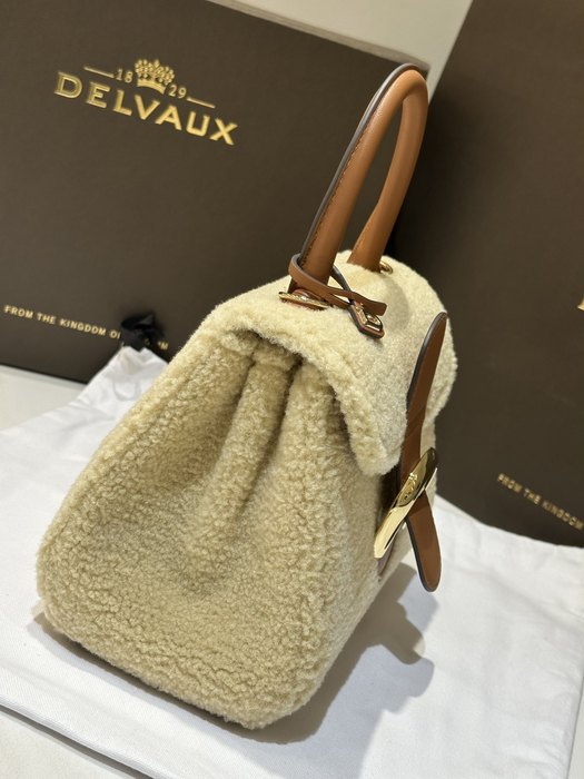 Delvaux Tote style 02 Brown 01A