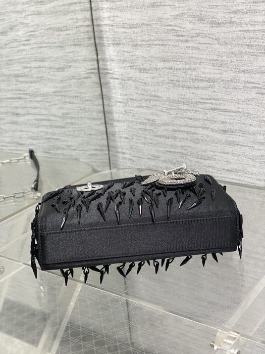 Dior Elegant Tote with luxury detailing Black 01A