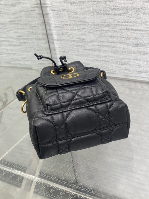 Dior Mini Tote with Quilted Design Black 01A
