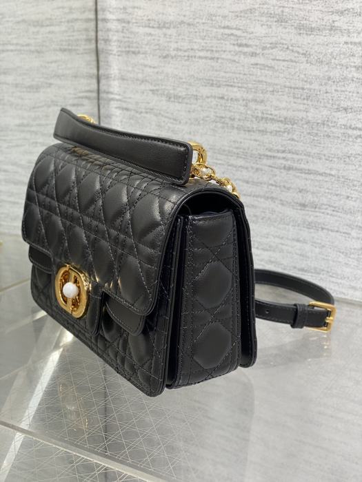Dior Quilted Leather Tote Black 01A