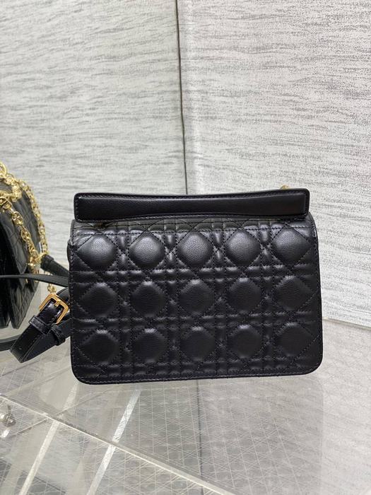 Dior Quilted Leather Tote Black 01A