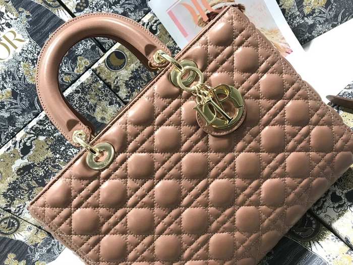 Dior Quilted Tote Beige 01A 5
