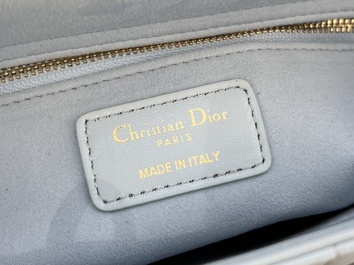 Dior Quilted Tote Grey 01A 2