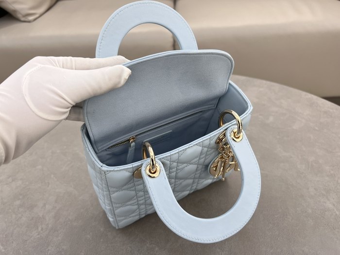 Dior Quilted Tote Grey 01A 2
