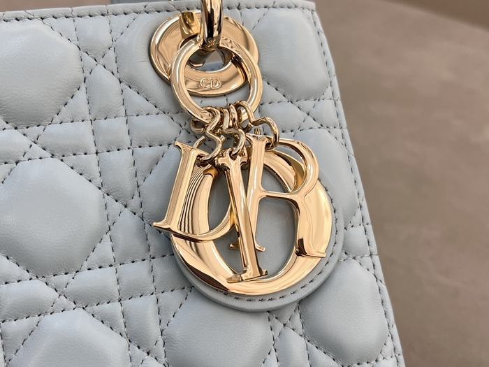 Dior Quilted Tote Grey 01A 2