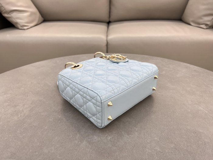 Dior Quilted Tote Grey 01A 2