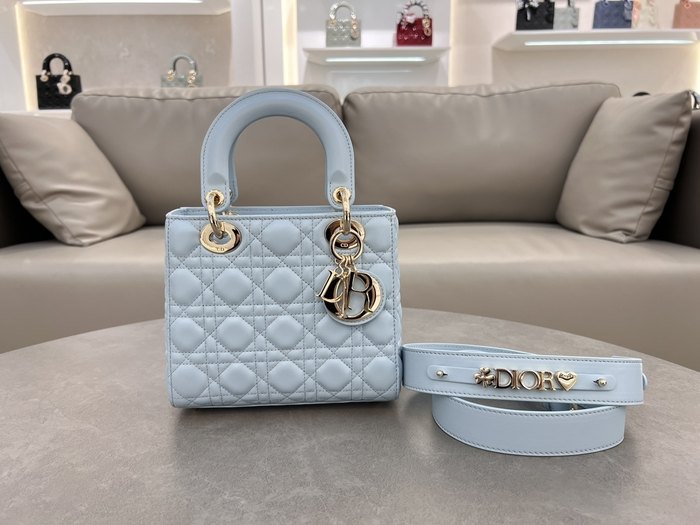Dior Quilted Tote Grey 01A 2