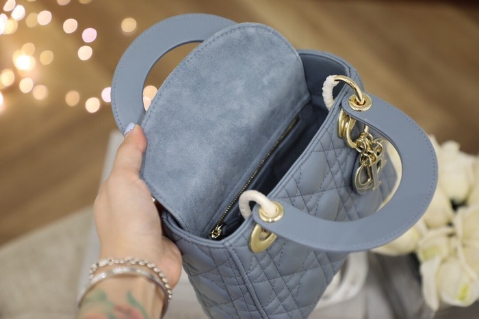 Dior Quilted Tote Grey 01A 4