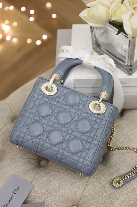 Dior Quilted Tote Grey 01A 4