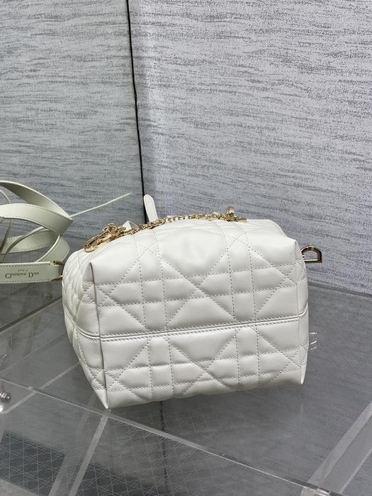 Dior Quilted Tote White 01A