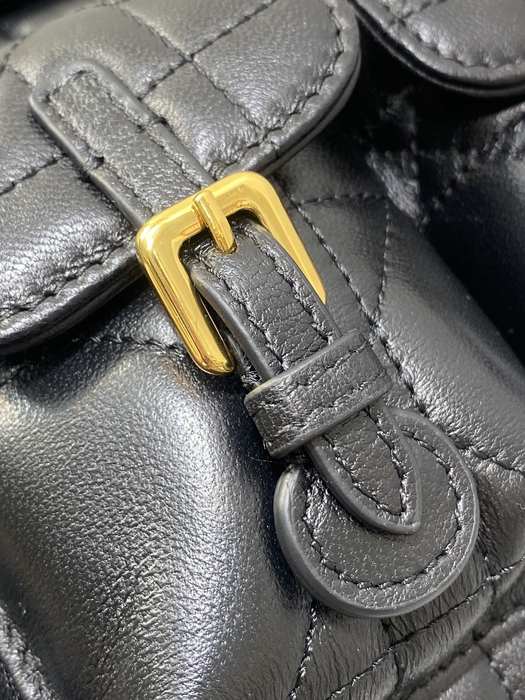 Dior Quilted Tote with pockets Black 01A